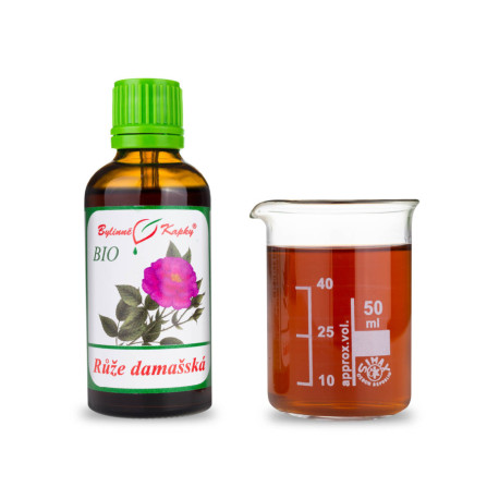 Damaszener Rose BIO Tropfen (Tinktur) 50 ml