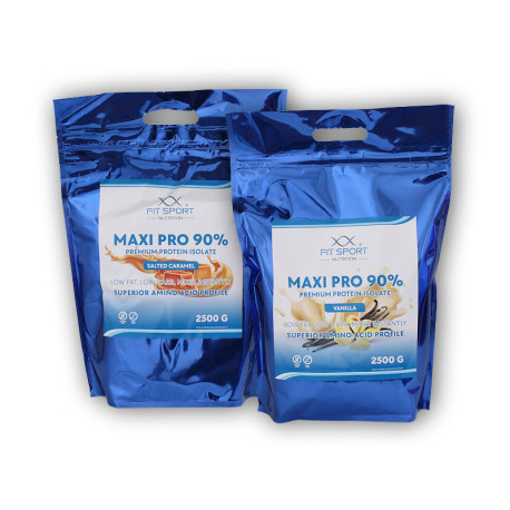 2x Maxi Pro 90% 2500g - Erdbeere