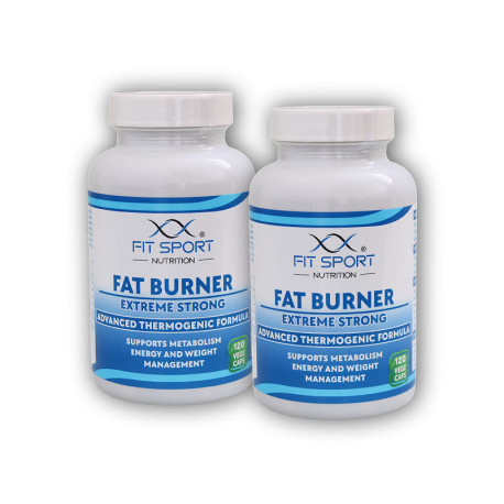 2x Fat Burner Extreme Strong 120 Gemüsekapseln – Fettverbrenner