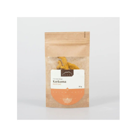 Kurkuma podzemok - Curcuma longa - 50g vcelku