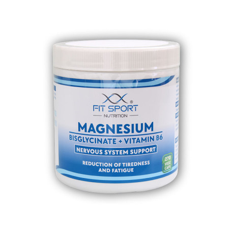 Magnesiumbisglycinat + Vitamin B6 270 Gemüsekapseln – Magnesium