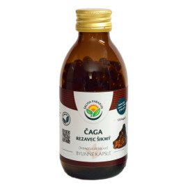 Chaga – geneigte Cutter-Kapseln 120 Stück