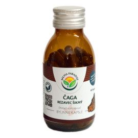 Chaga – geneigte Cutter-Kapseln 60 Stück