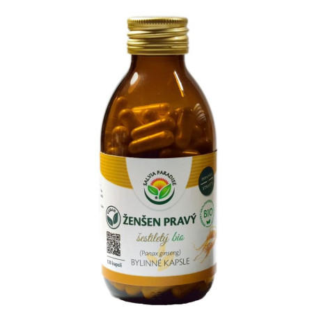 Ginseng 6 Jahre alt – Ginsengkapseln BIO 120 Stück