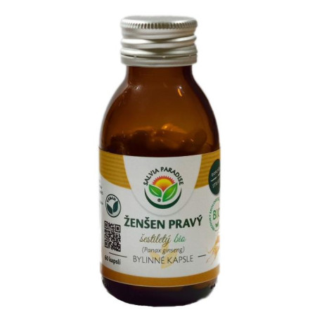 Ginseng 6 Jahre alt – Ginsengkapseln BIO 60 PCS