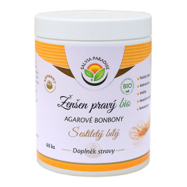 Ginseng-Agar-Bonbons BIO 60 Stück