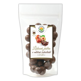 Haselnusskörner in Milchschokolade 150g