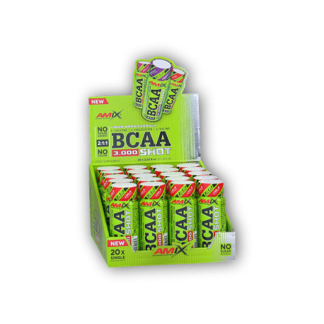 MIX BCAA 3000 2:1:1 Shot 20x60ml – Waldfrüchte