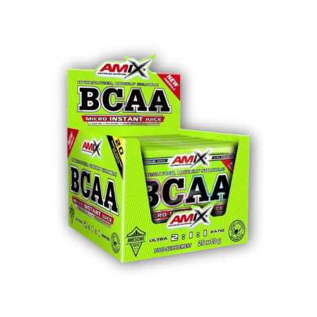 10x BCAA Micro Instant Juice 10g Säckchen – SONDERANGEBOT – Saftige Orange