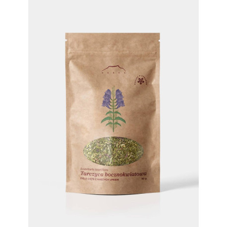 Čínska lebka vňať (Skullcap) - Scutellaria lateriflora - 50g sekaný