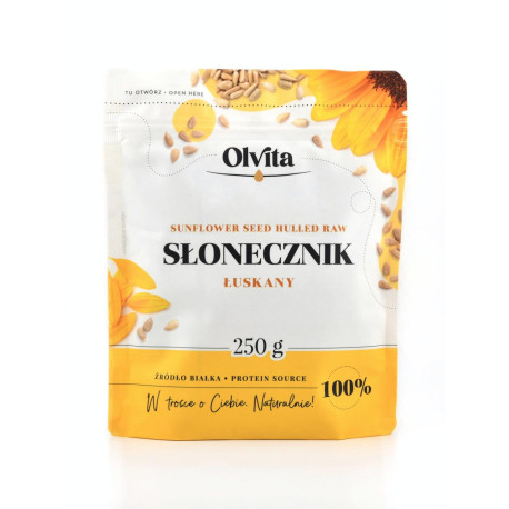Geschälte Sonnenblumen-Olvita – 250g