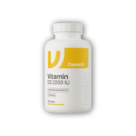 Vitamin D3 2000 IU Sofgels 60 Kapseln