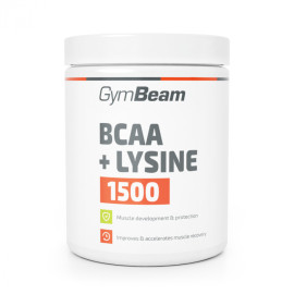 BCAA 1500 + Lysin - GymBeam - Unflavoured - 300 Tab.