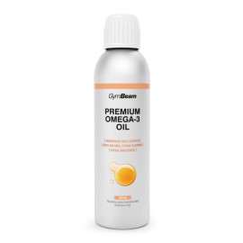 Premium Omega-3 flüssiges Fischöl mit Zitrusgeschmack – GymBeam – Zitrusfrüchte