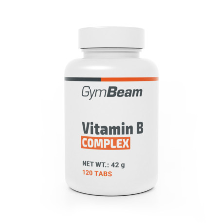 Vitamin B-Komplex – GymBeam – unaromatisiert – 120 Tablette.