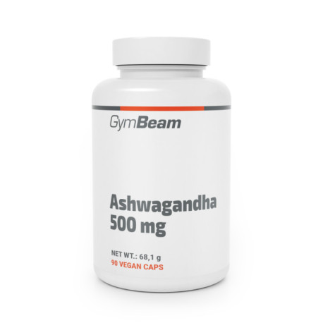 Ashwagandha 500 mg – GymBeam – unaromatisiert – 90 Säckchen.
