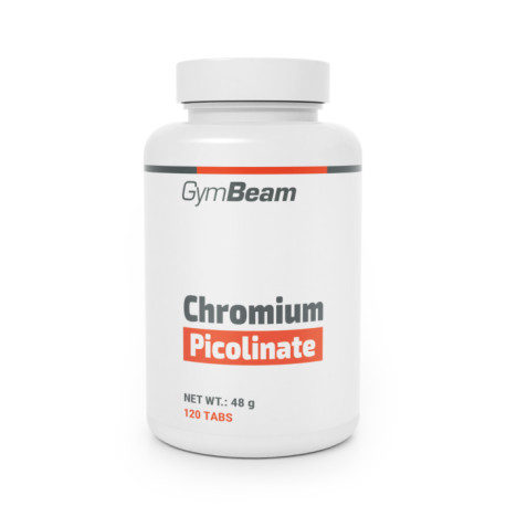 Chrom Picolinat – GymBeam – Unaromatisiert – 120 Tab.