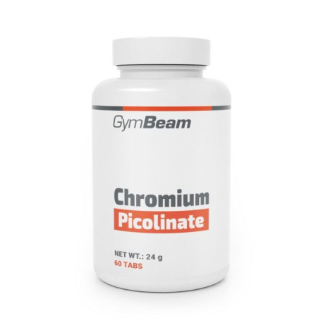Chrom Picolinate – GymBeam – Unaromatisiert – 60 Tab.