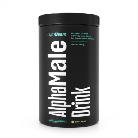 AlphaMale-Getränk - GymBeam - Grüner Apfel - 400 g