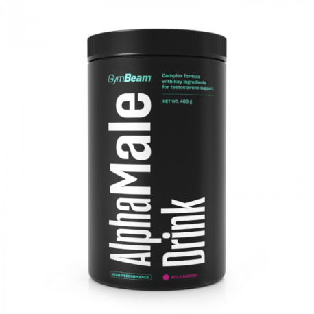 AlphaMale-Getränk – GymBeam – Waldfrüchte – 400 g