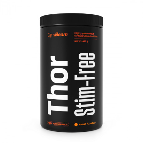 Thor Stim-frei – GymBeam – Passionsfrucht Mango – 420 g