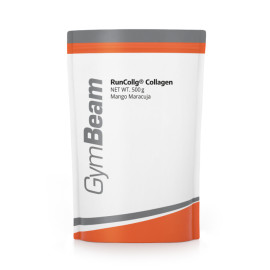 RunCollg® Hydrolysiertes Kollagen mit Vitamin C - GymBeam - Passionsfrucht Mango - 500 g