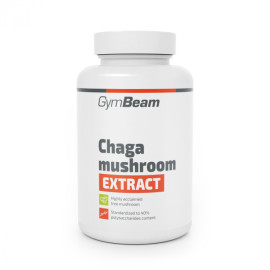 Chaga-Pilzextrakt – GymBeam – 90 Säckchen.