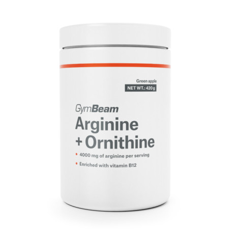 Arginine + Ornithin – GymBeam – Passionsfrucht Mango – 420 g