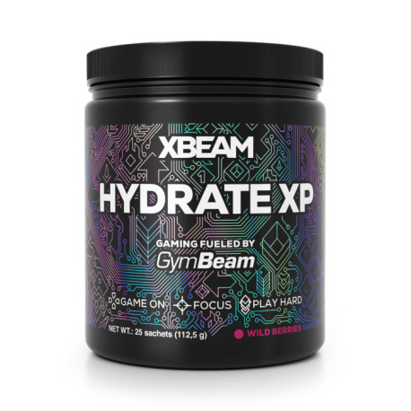 XBEAM Hydrate XP – GymBeam – Green Apple – 112,5 g