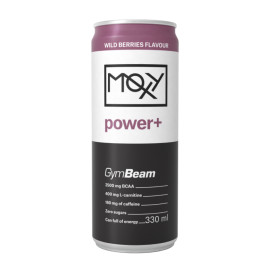 MOXY power+ Energy Drink 330 ml - GymBeam - Waldfrüchte