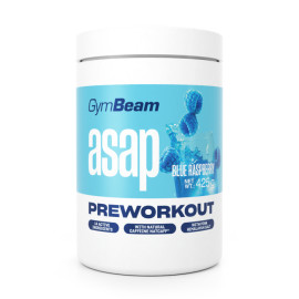 ASAP Pre-Workout – GymBeam – Blue Raspberry – 425 g