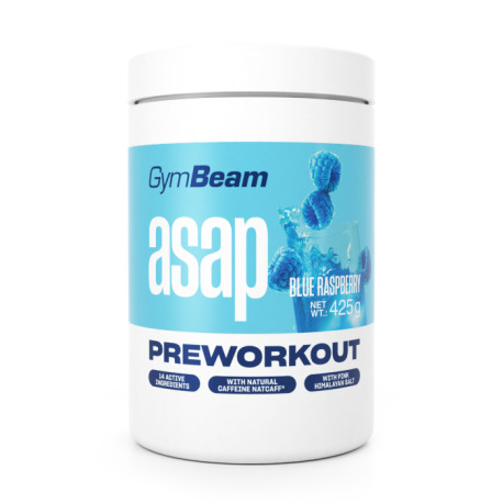 ASAP Pre-Workout – GymBeam – Blue Raspberry – 425 g