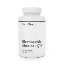 Nikotinamid-Ribosid + Q10 - GymBeam - 60 Säckchen.