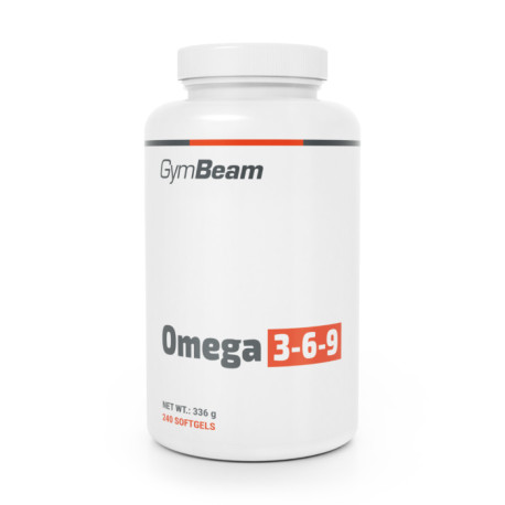 Omega 3-6-9 - GymBeam - 360 Kapseln.