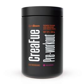 CreaFue Pre-workout – GymBeam – Forest Fruits – 450 g