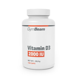 Vitamin D3 2000 IU - GymBeam - 240 Säckchen.