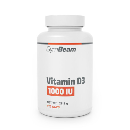 Vitamin D3 1000 IE - GymBeam - 60 Säckchen.