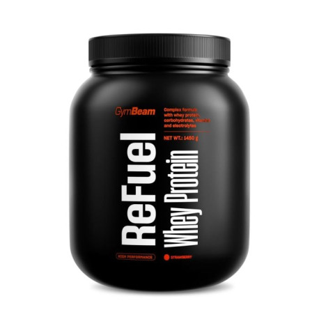ReFuel Whey Protein – GymBeam – Erdbeere – 1450 g