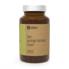 Organic Ginkgo biloba - VanaVita - 90 Kappen.