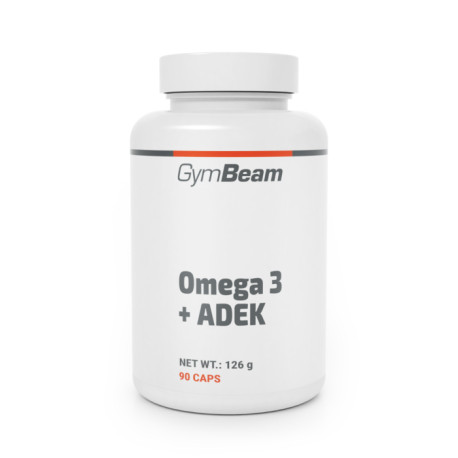 Omega 3 + ADEK - GymBeam - 90 Kapseln