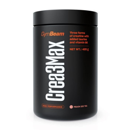 Crea3Max - GymBeam - Pfirsich-Eistee - 420 g