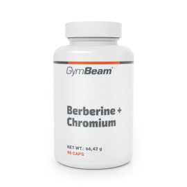 Berberin + Chromium – GymBeam – 90 Säckchen.