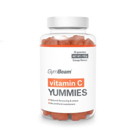 Vitamin C Yummies – GymBeam – Orange – 50 Säckchen.