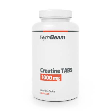Kreatin TABS 1000 mg - GymBeam - 300 Tabletten.