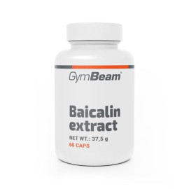 Baikal-Kiefernzapfenextrakt (Baicalin) – GymBeam – 60 Säckchen.