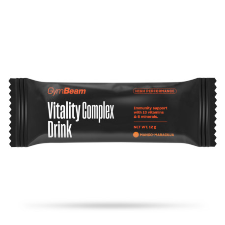 Vitality Complex Drink – GymBeam – Passion Fruit Mango – 12 g