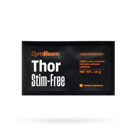 Thor Stim-frei – GymBeam – Passionsfrucht Mango – 14 g