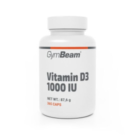Vitamin D3 1000 IU - GymBeam - 365 Kondensatoren