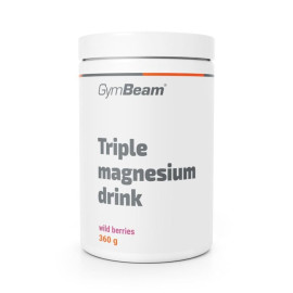 Triple Magnesium Drink – GymBeam – Forest Fruits – 360 g