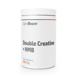 Doppelte Kreatin + HMB - GymBeam - Blauer Himbeer